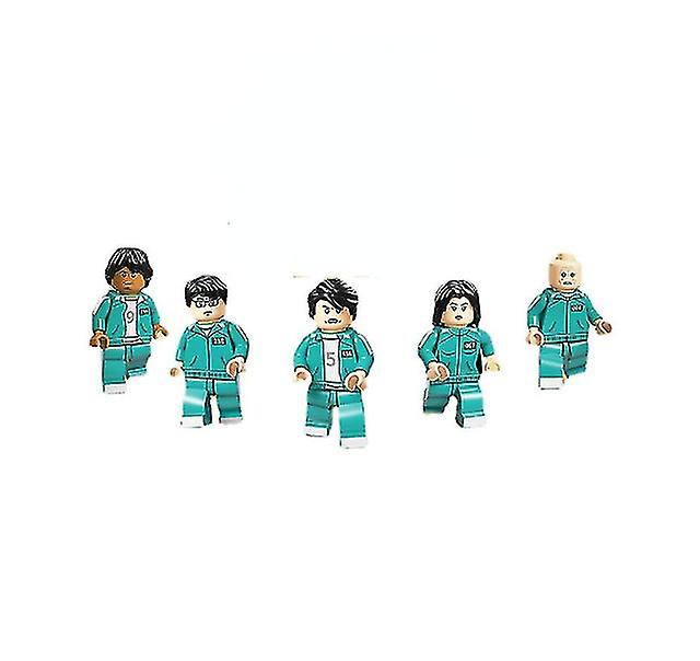 Foto 4 pulgar | Venta Internacional - Building Blocks Squid Game 123 Wooden Para Niños