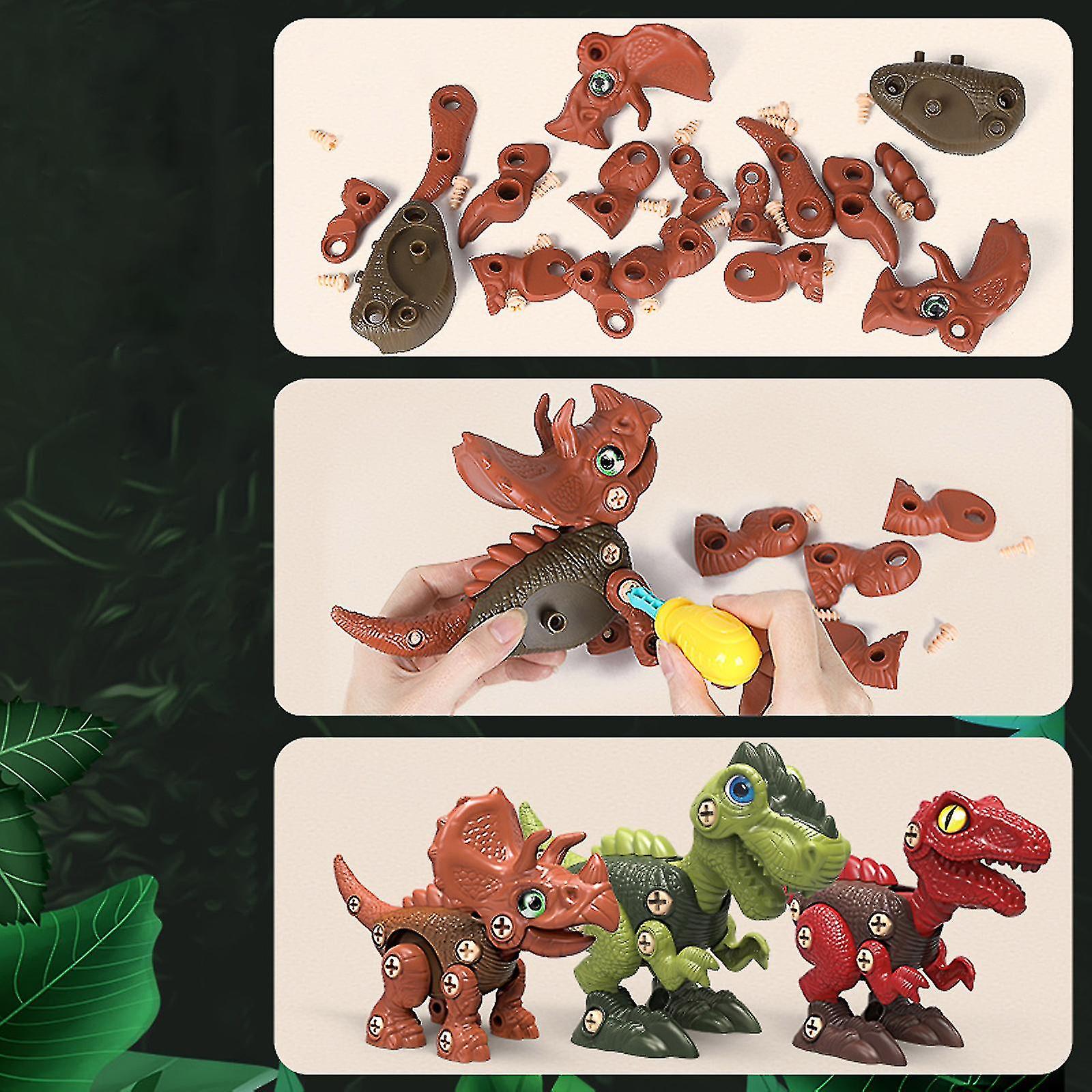 Foto 3 | Venta Internacional - Edificio De Construcción Desmontable Dinosaur Toys Para Niños