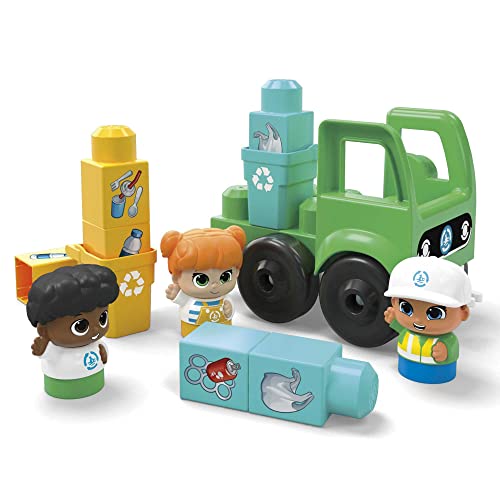Foto 4 pulgar | Venta Internacional - Juguete De Construcción Mega Bloks Fisher Price Preschool Green Tow