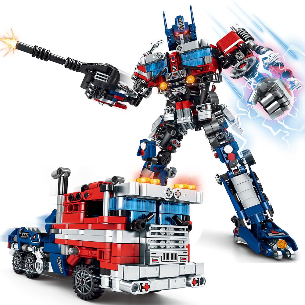 Foto 1 | Venta Internacional - Set De Juguetes De Construcción Mesiondy Transform Robot Con 786 Piezas