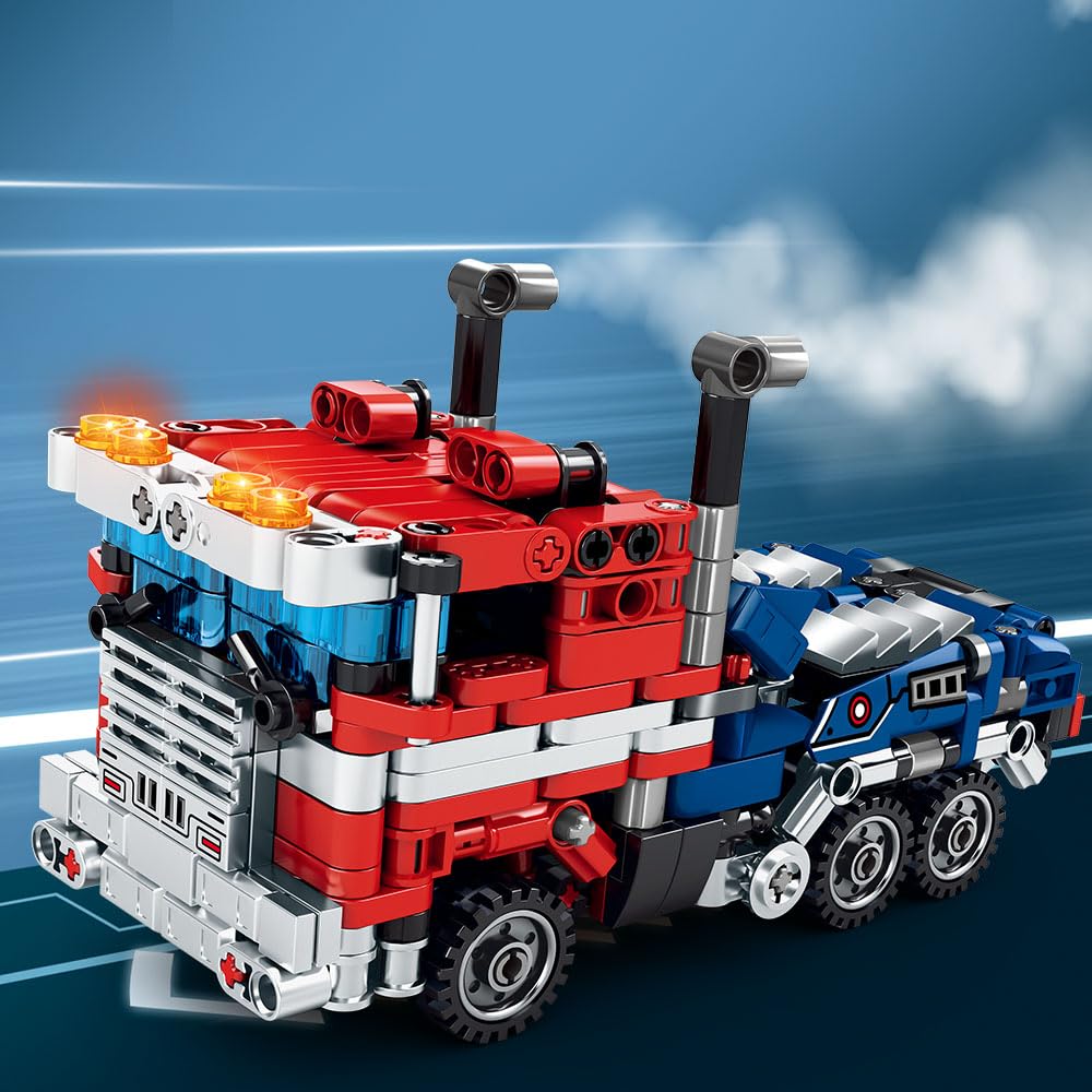 Foto 7 | Venta Internacional - Set De Juguetes De Construcción Mesiondy Transform Robot Con 786 Piezas