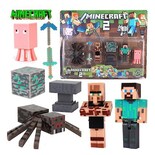 Venta Internacional - Bloque De Construcción, Minifigura, Juguete De Minecraft, Plástico Abs