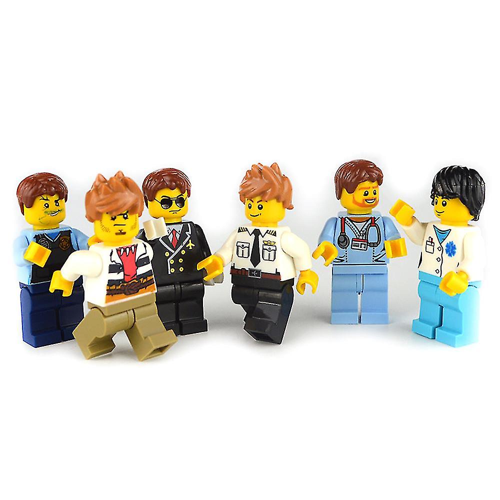 Foto 2 pulgar | Venta Internacional - Set De Minifiguras De Personajes De Hmwy Ocupations Para Niños Mayores De 7 Años