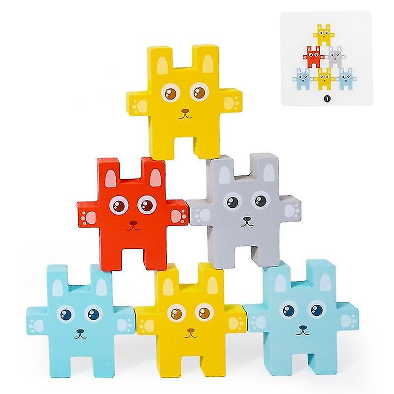 Foto 4 pulgar | Venta Internacional - Juguetes Para Niños, Bloques De Madera, Rompecabezas, Desafío Intelectual