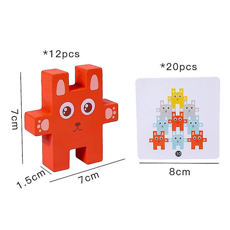 Foto 5 pulgar | Venta Internacional - Juguetes Para Niños, Bloques De Madera, Rompecabezas, Desafío Intelectual