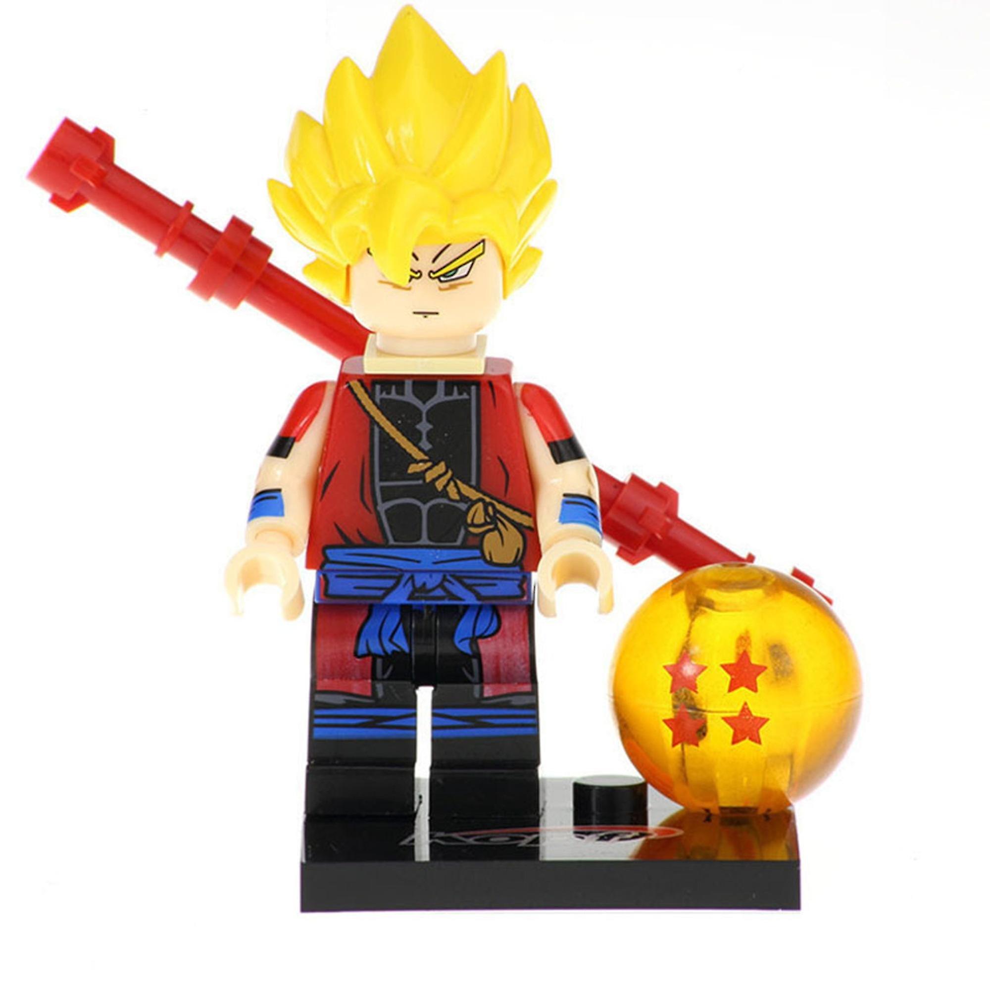Foto 3 pulgar | Venta Internacional - Building Blocks Sajy Anime Dragon Ball Z Guko Gogeta, 8 Piezas