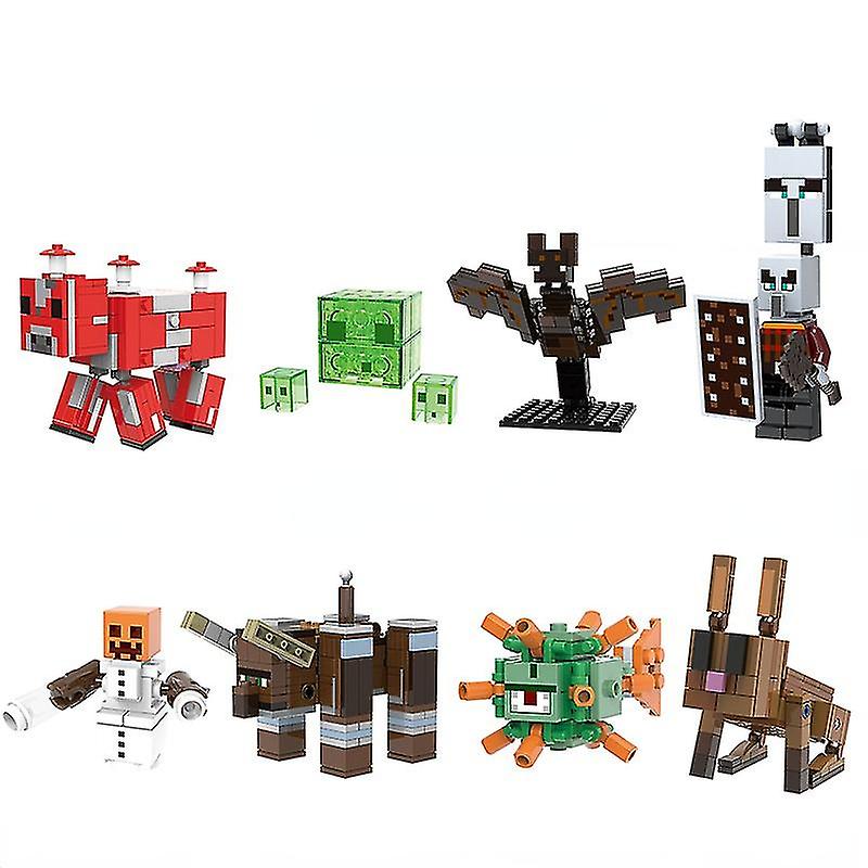 Venta Internacional - Building Block De La Serie Minecraft Slime Predator Para Niños Mayores De 6 Años