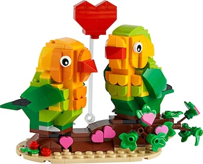 Foto 2 | Set De Construcción Valentine Lovebirds Para Niños - Venta Internacional.