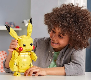 Foto 2 | Juego de Bloques Mega Construx Pokémon Jumbo Pikachu - Venta Internacional