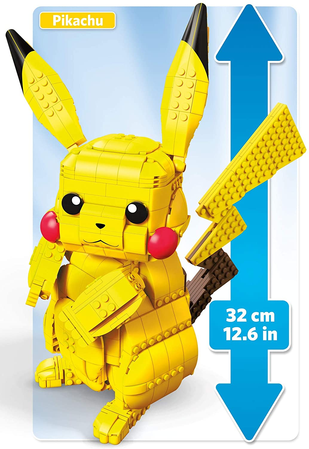 Foto 4 pulgar | Juego de Bloques Mega Construx Pokémon Jumbo Pikachu - Venta Internacional