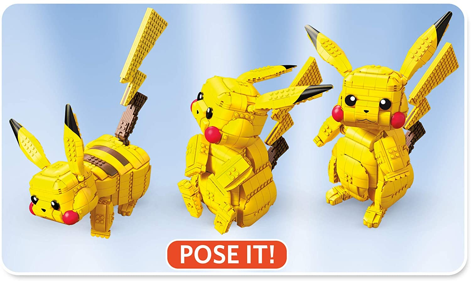 Foto 5 pulgar | Juego de Bloques Mega Construx Pokémon Jumbo Pikachu - Venta Internacional