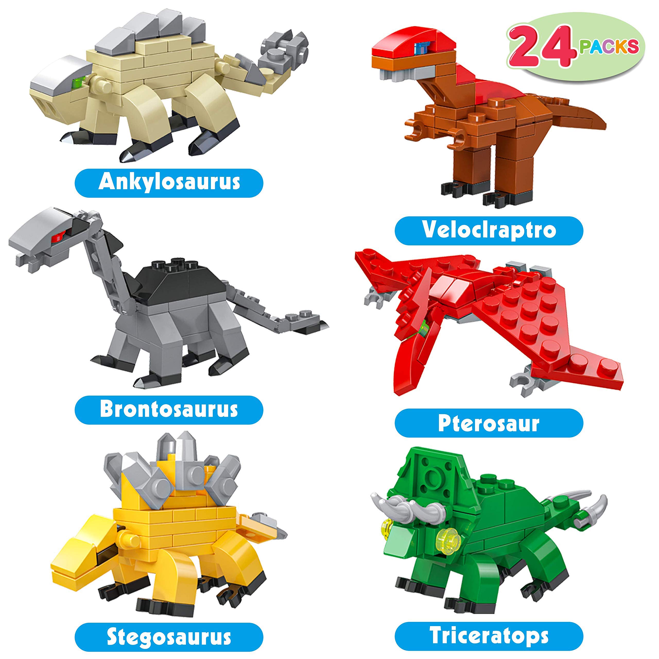 Foto 3 pulgar | Tarjetas de San Valentín con Bloques de Construcción de Dinosaurios Joyin - Venta Internacional