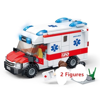 Foto 1 | Building Blocks Syankwok Kids Medical Ambulance City - Venta Internacional.