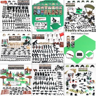 Foto 2 | Building Block Toy Oenux Ww2 Military Army Mini Us Army - Venta Internacional.