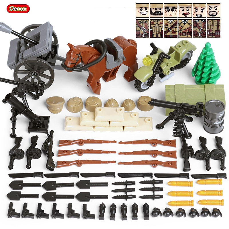 Foto 3 pulgar | Building Block Toy Oenux, Nuevo Ejército De Batalla De Moscú En La Segunda Guerra Mundial - Venta Internacional.