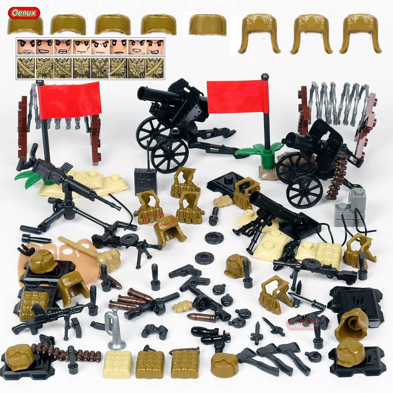 Foto 2 | Building Blocks: Linux, Segunda Guerra Mundial, Guerra De Corea, Military Kids - Venta Internacional.