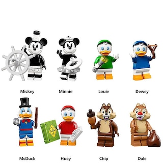 Foto 1 | Minifiguras De Disney Con Bloques De Construcción Mickey Y Minnie Kids - Venta Internacional.