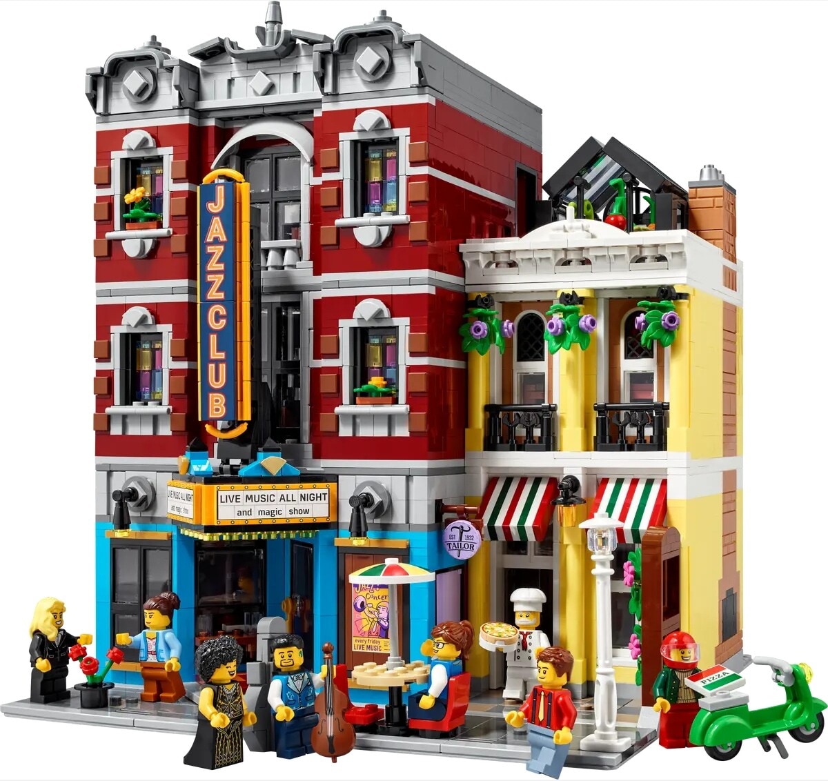 Building Blocks Jazz Club Icons 10312 Con 8 Figuras - Venta Internacional. $3,681