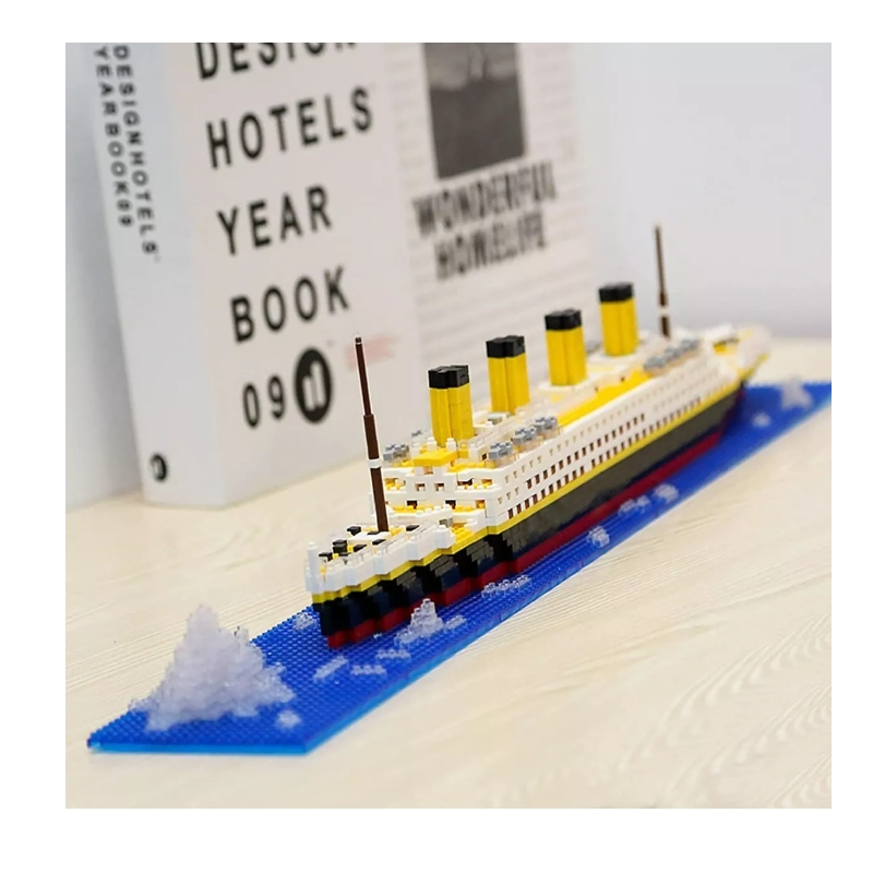 Foto 4 pulgar | Set De Construcción Titanic Modelo 3d Con 1860 Piezas Para Niños - Venta Internacional.