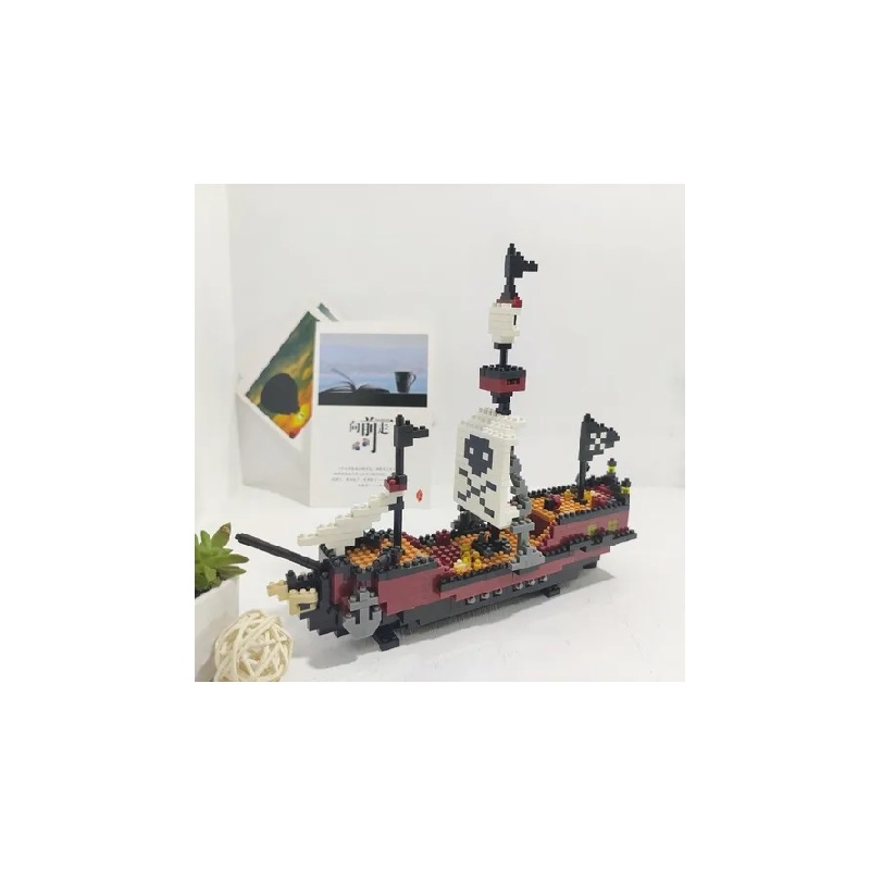 Foto 5 | Set De Construcción De 780 Piezas, Minibarco Pirata 3d - Venta Internacional.