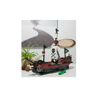 Foto 6 | Set De Construcción De 780 Piezas, Minibarco Pirata 3d - Venta Internacional.