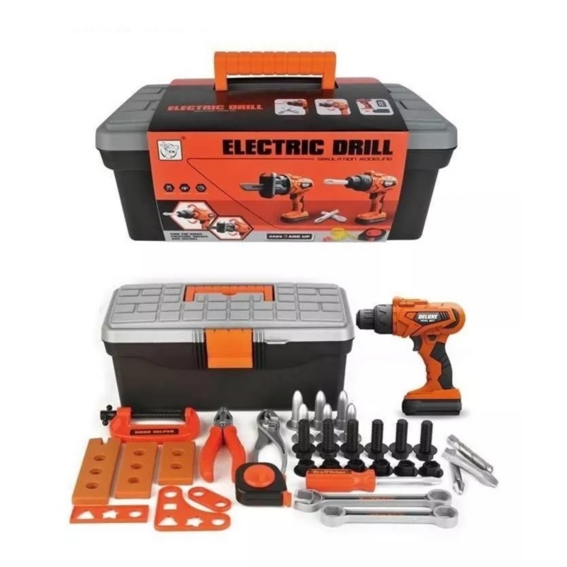 Foto 3 pulgar | Toy Box Tools, 35 Piezas, Con Destornillador A Batería - Venta Internacional.
