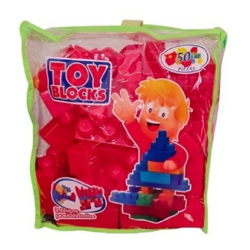 Foto 3 pulgar | Mega Blocks Chilean Fab - Bloques Armables (50 Unidades), Color Rojo - Venta Internacional.