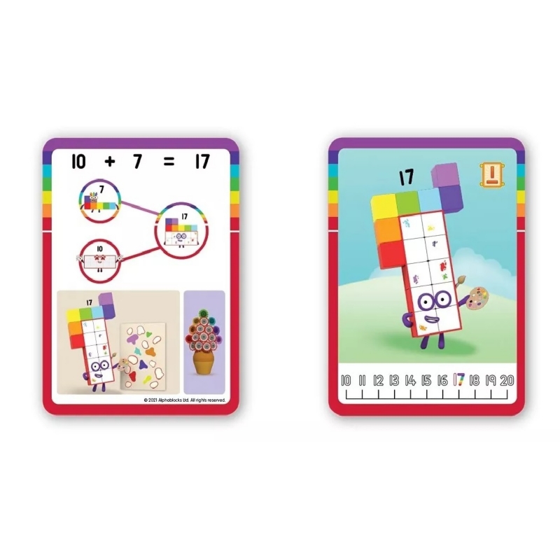 Foto 4 pulgar | Juego De Actividades Mathlink Cubes, Bloques Numéricos, 11 A 20, 290 Unidades - Venta Internacional.