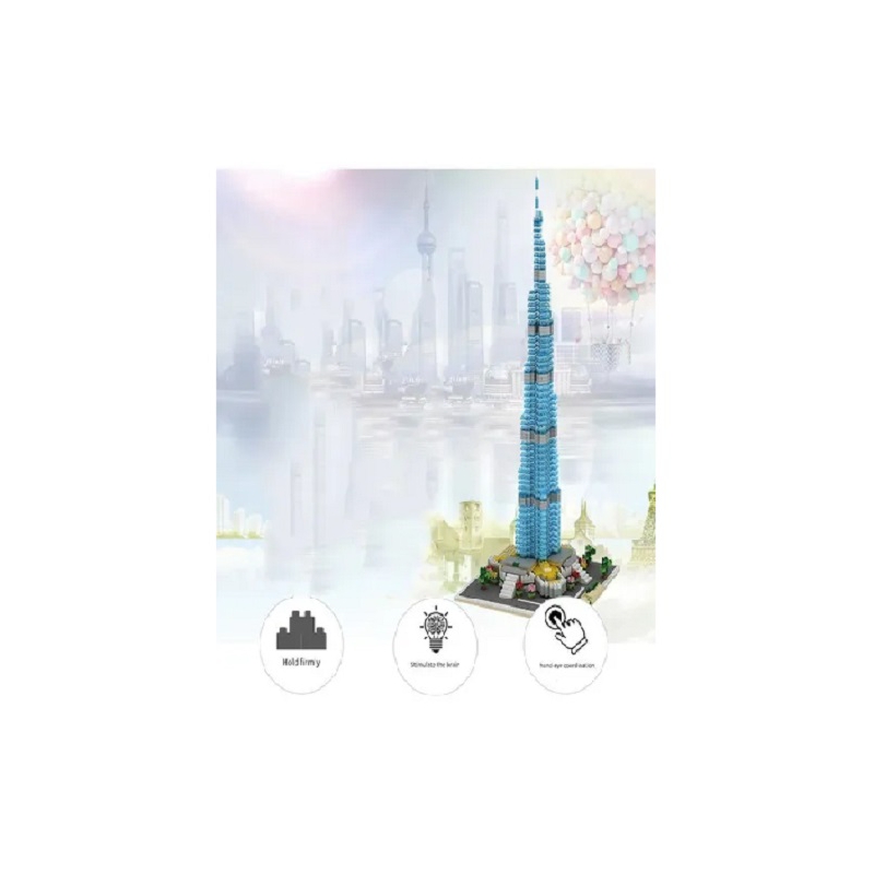 Foto 4 | Set De Construcción Burj Khalifa Mini 3d 1681 Piezas - Venta Internacional.