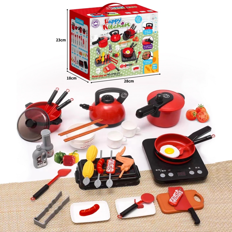 Juego De Cocina De Juguete De 36 Piezas Para Niños Y Niñas - Venta Internacional.