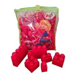 Foto 1 | Mega Blocks Chilean Fab - Bloques Armables (50 Unidades), Color Rojo - Venta Internacional.