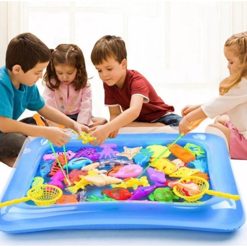 Juego De Piscina De Pesca Miraculous, 26 Piezas, Regalo Para Niños - Venta Internacional.