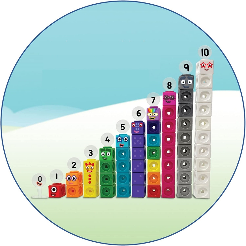 Foto 2 | Set De Construcción, Bloques Numéricos, 251 Piezas, Matemáticas Educativas - Venta Internacional.