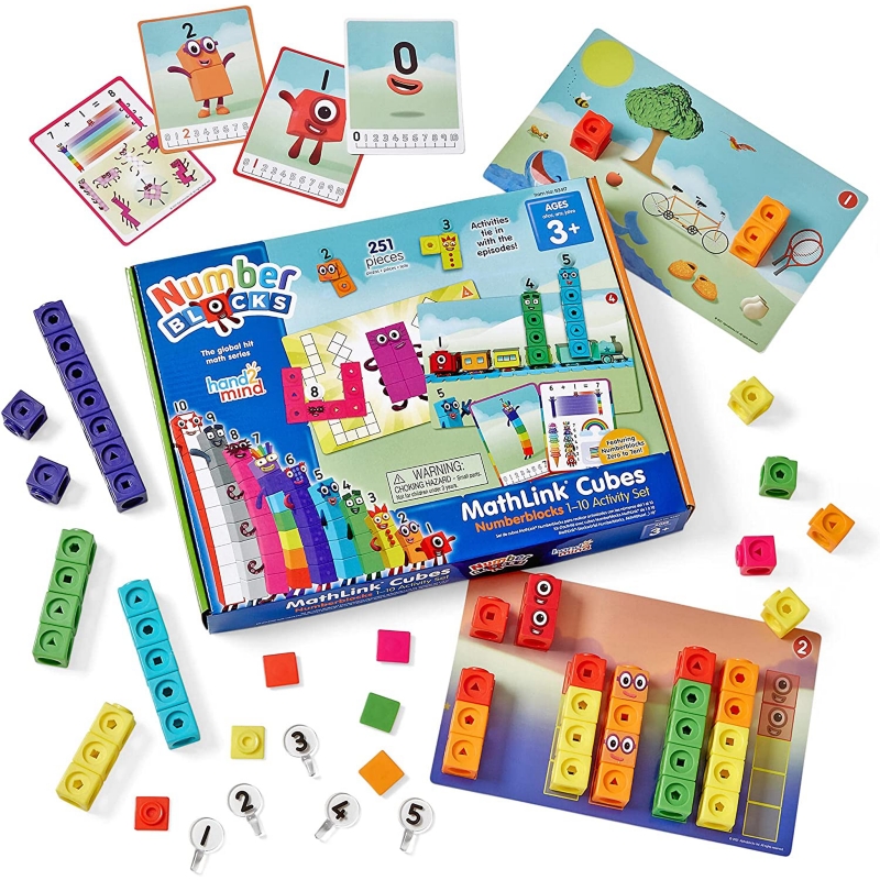 Foto 3 | Set De Construcción, Bloques Numéricos, 251 Piezas, Matemáticas Educativas - Venta Internacional.
