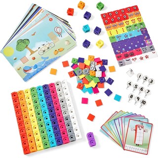 Foto 4 | Set De Construcción, Bloques Numéricos, 251 Piezas, Matemáticas Educativas - Venta Internacional.