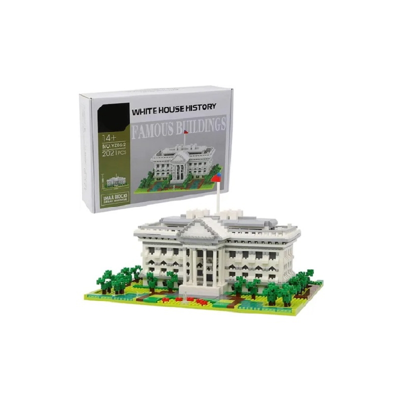 Set De Construcción The White House 3d 2021 Pieces - Venta Internacional.