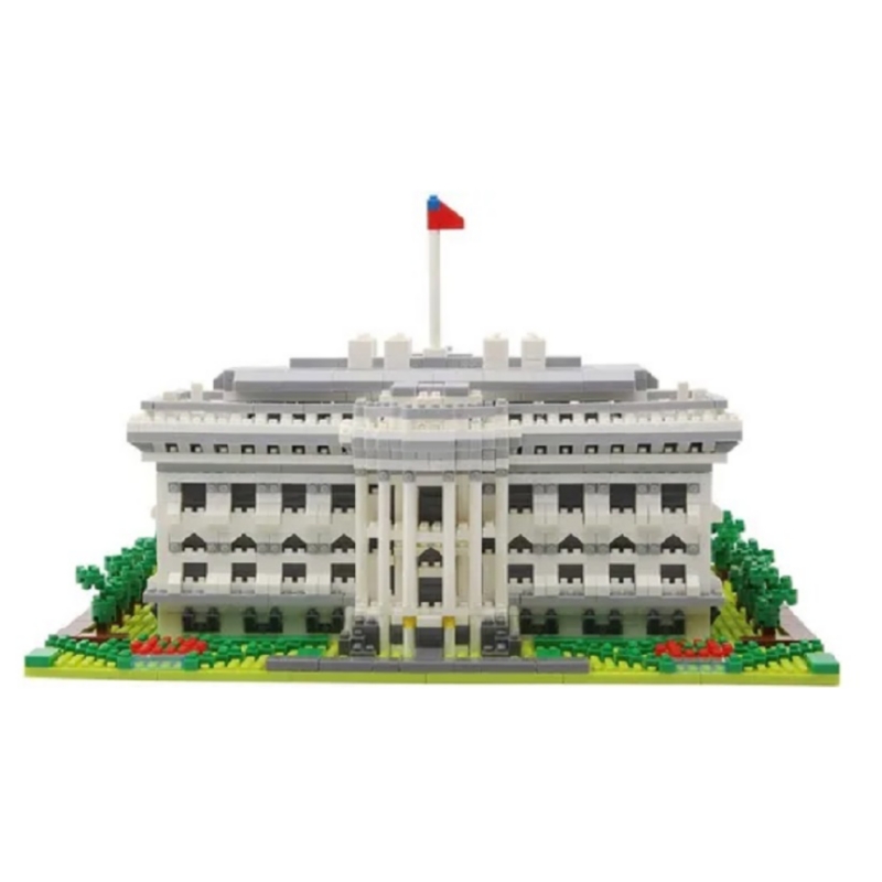 Foto 4 pulgar | Set De Construcción The White House 3d 2021 Pieces - Venta Internacional.