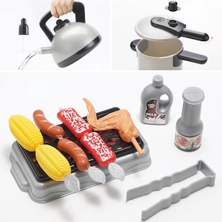 Foto 5 | Juego De Cocina De Juguete De 36 Piezas Para Niños Y Niñas - Venta Internacional.