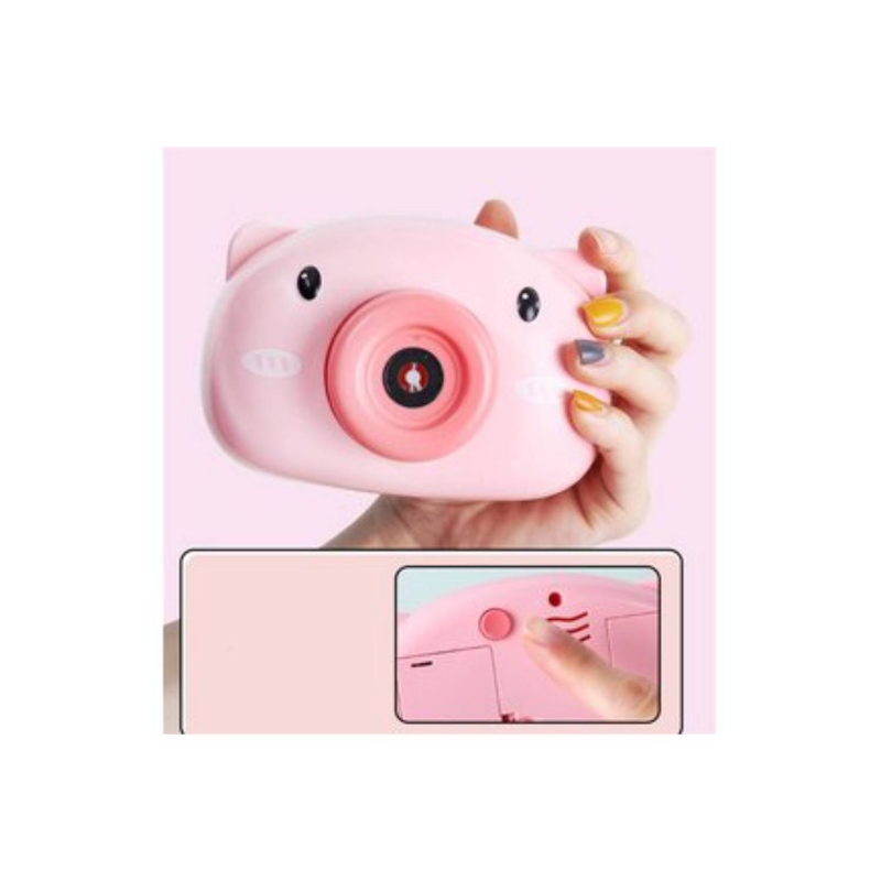 Foto 2 pulgar | Cámara Para Hacer Burbujas Pink Pig Con Burbuja Líquida - Venta Internacional.