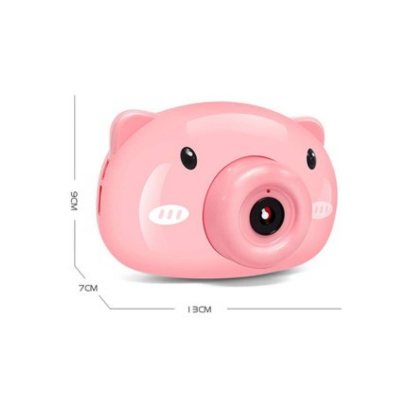 Foto 4 pulgar | Cámara Para Hacer Burbujas Pink Pig Con Burbuja Líquida - Venta Internacional.