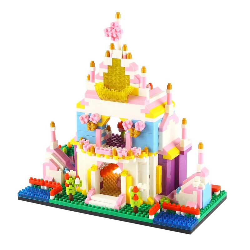 Foto 4 pulgar | Set De Construcción Princess Villa 3d De 988 Piezas Para Más De 14 Años - Venta Internacional.