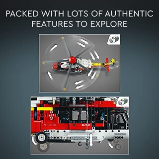Foto 4 | Helicóptero De Rescate Lego Technic Airbus H175 42145 Buildi - Venta Internacional.