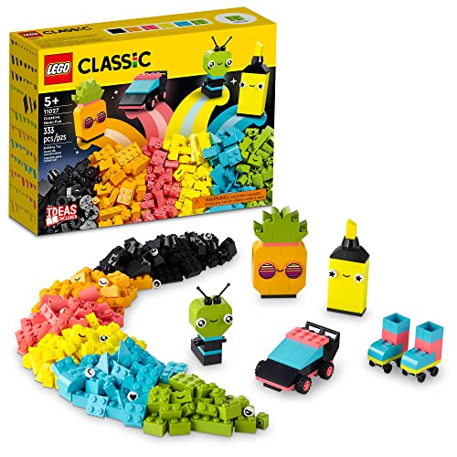 Lego Classic Creative Neon Colors Fun Brick Box Set 11027, - Venta Internacional.