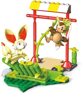 Foto 2 | Mega Construx Pokémon Chespin Vs. Fennekin - Venta Internacional.