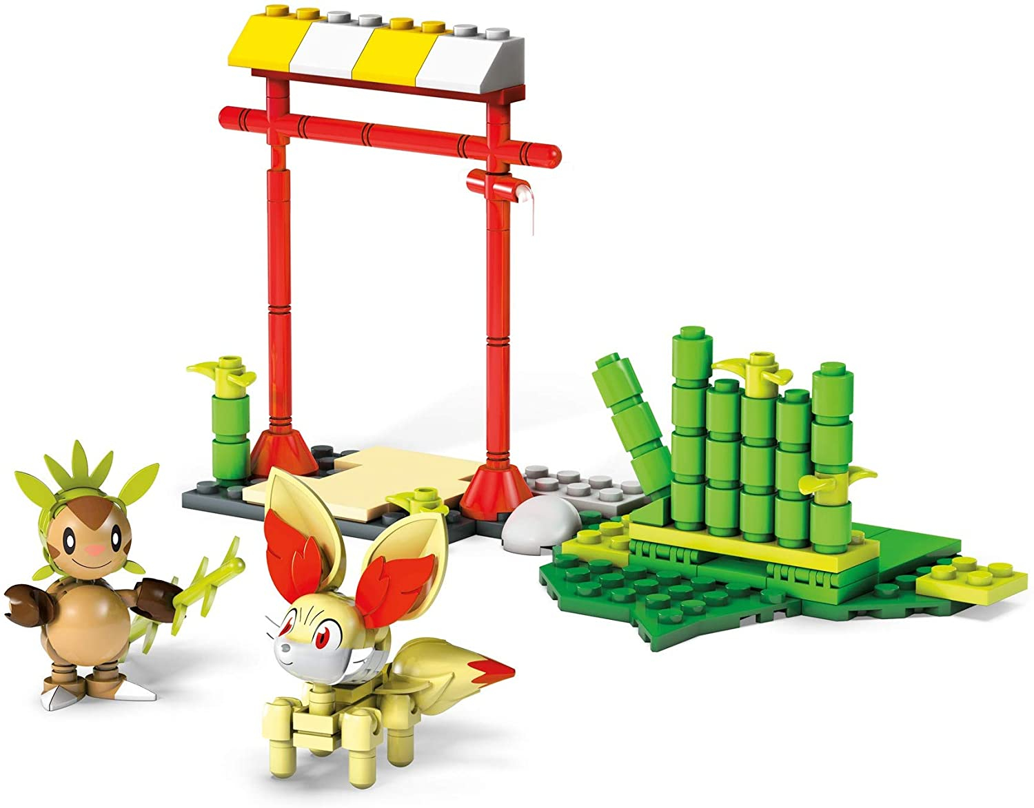 Foto 3 | Mega Construx Pokémon Chespin Vs. Fennekin - Venta Internacional.