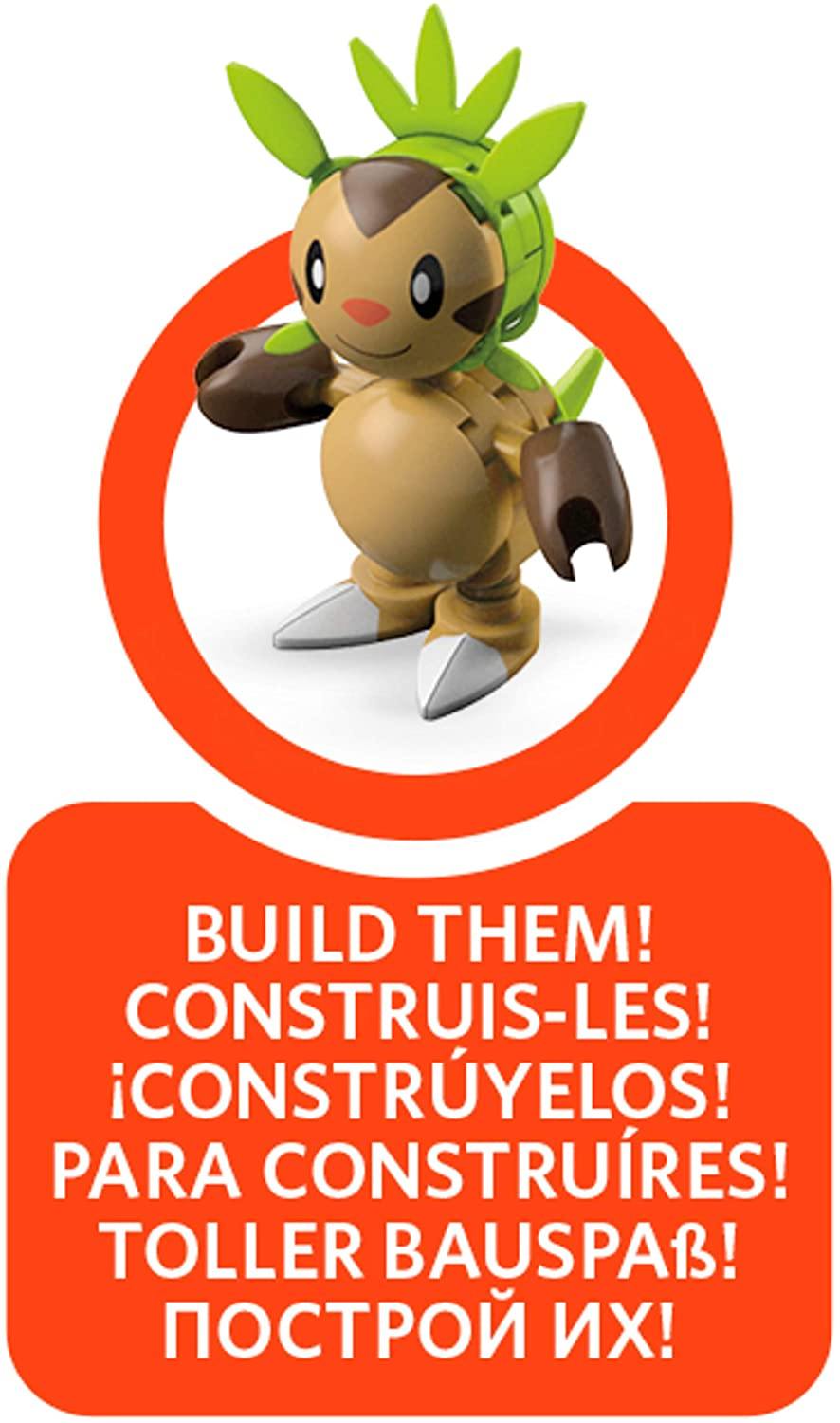 Foto 5 pulgar | Mega Construx Pokémon Chespin Vs. Fennekin - Venta Internacional.