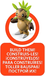 Foto 4 | Mega Construx Pokémon Chespin Vs. Fennekin - Venta Internacional.