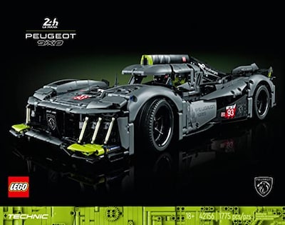 Foto 2 | Hipercoche Híbrido Lego Technic Peugeot 9x8 24h Le Mans 4215 - Venta Internacional.