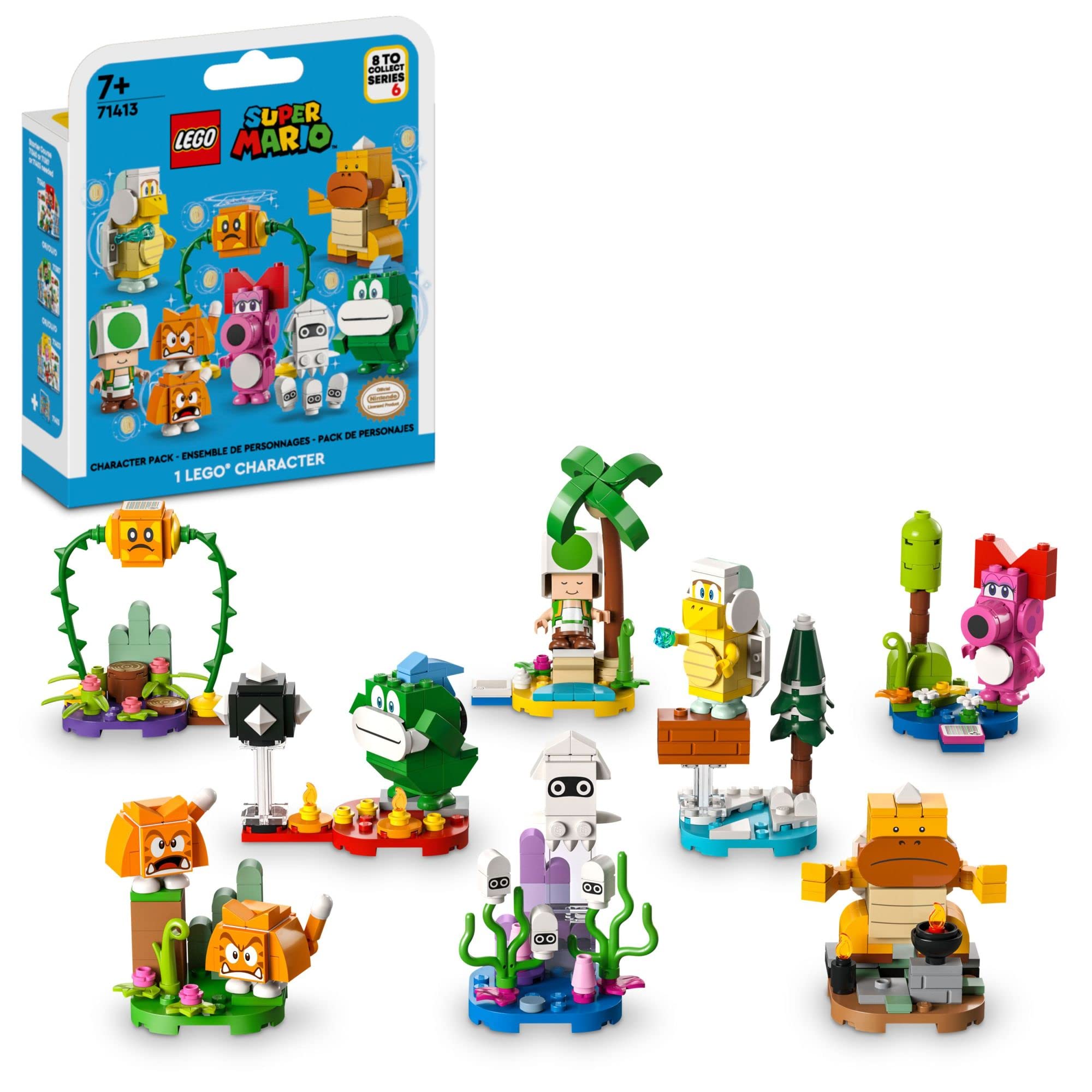 Paquetes De Personajes De Lego Super Mario: Serie 6 71413, C - Venta Internacional.