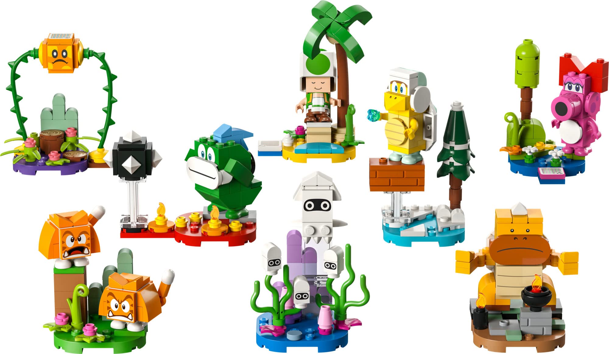 Foto 3 | Paquetes De Personajes De Lego Super Mario: Serie 6 71413, C - Venta Internacional.